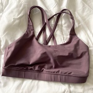 Purple Lululemon Criss Cross Sports Braw *Flaw*